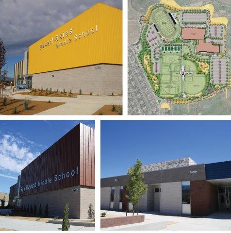 collage of new schools 